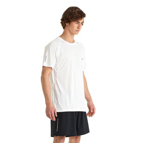Polera Hombre Core Q-Dry T-Shirt Blanco Lippi-2