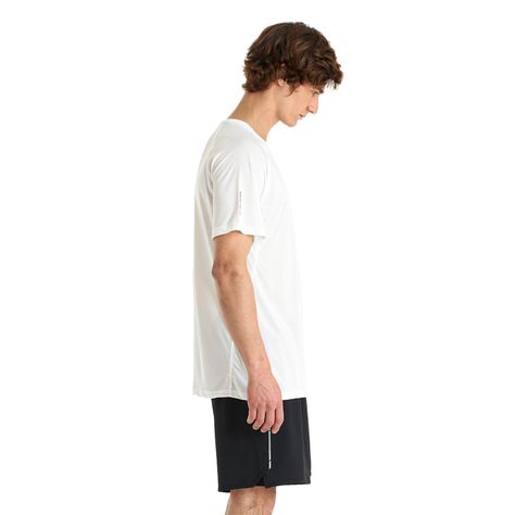 Polera Hombre Core Q-Dry T-Shirt Blanco Lippi-3