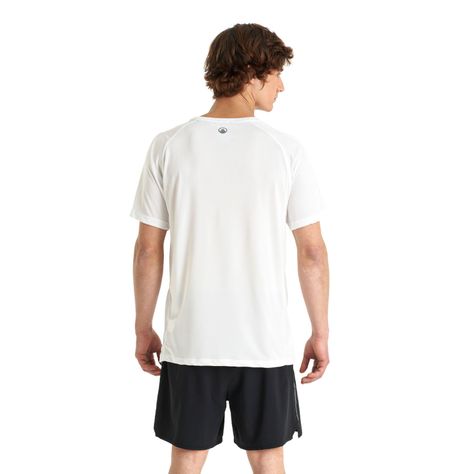 Polera Hombre Core Q-Dry T-Shirt Blanco Lippi-5