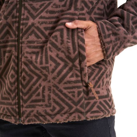 Chaqueta Hombre Bi-polar Café Haka Honu I20-3
