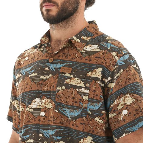 Camisa Hombre Anameizon Cafe Haka Honu V22-6