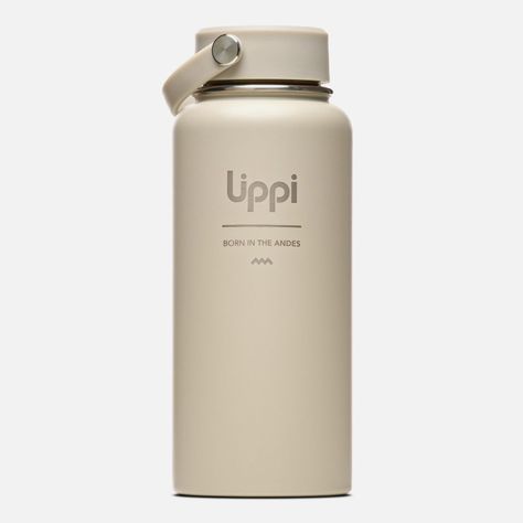 Botella Light Steel Wide Top Bottle 950ml Arena Lippi-0
