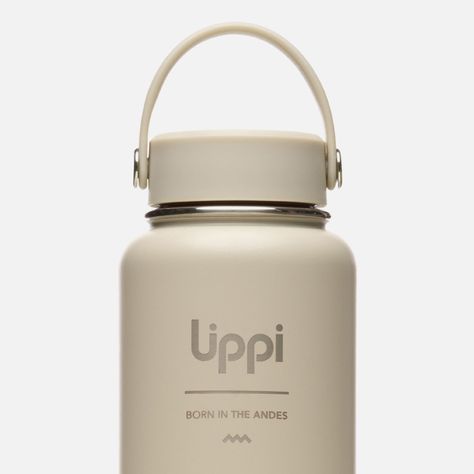 Botella Light Steel Wide Top Bottle 950ml Arena Lippi-2