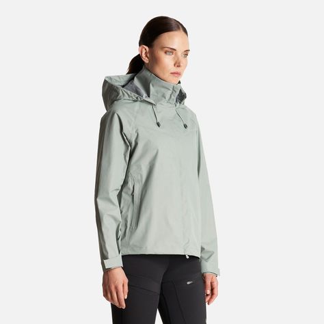 Chaqueta Mujer Alpine B-Dry Hoody Jacket Jade Lippi-2
