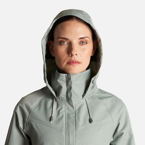 Chaqueta Mujer Alpine B-Dry Hoody Jacket Jade Lippi-4