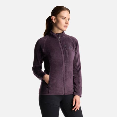 Chaqueta Mujer Numan Shaggy-Pro Jacket Morado Oscuro Lippi-2