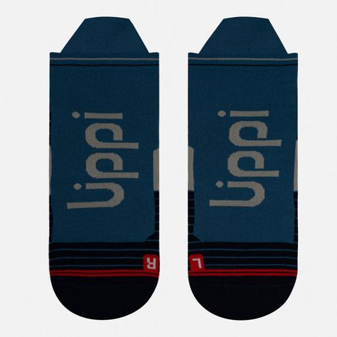 Calcetín Hombre Andes Run Socks Azul Marino Lippi I25-1