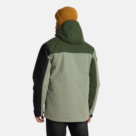 Chaqueta Hombre Citizen Warm B-Dry Jade Oscuro Lippi I25-2