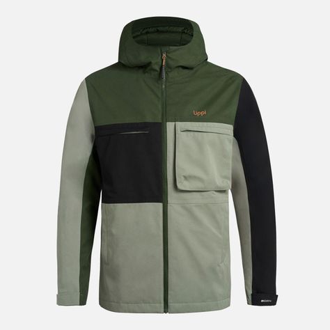Chaqueta Hombre Citizen Warm B-Dry Jade Oscuro Lippi I25-7
