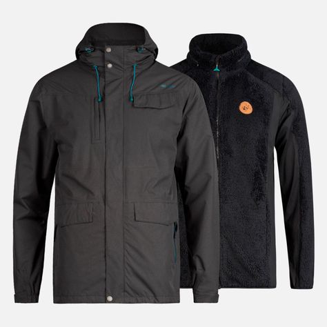 Chaqueta Hombre Kilperry Negro Haka Honu I23-0