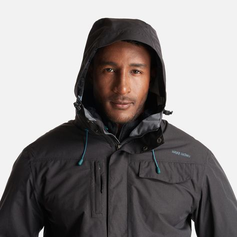 Chaqueta Hombre Kilperry Negro Haka Honu I23-4