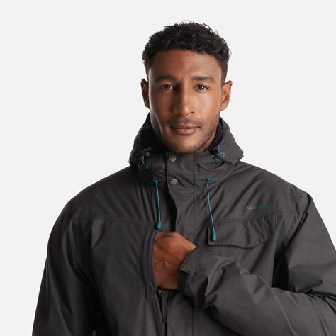 Chaqueta Hombre Kilperry Negro Haka Honu I23-5
