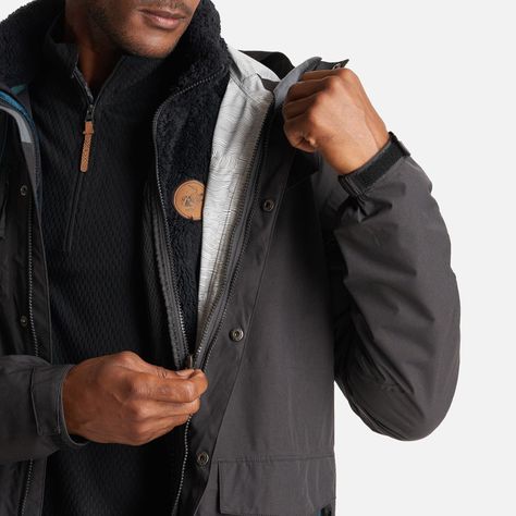 Chaqueta Hombre Kilperry Negro Haka Honu I23-9