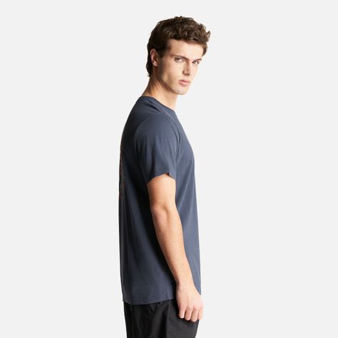 Polera Hombre Keep Exploring T-Shirt Azul Noche Lippi-3