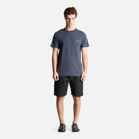 Polera Hombre Keep Exploring T-Shirt Azul Noche Lippi-5