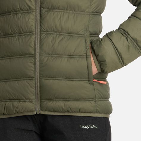 Chaqueta Mujer Ultraliviana Verde Oliva Haka Honu I25-4