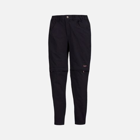 Pantalon Teen Girl Enduring Mix-2 Q-Dry Pants Negro Lippi-0
