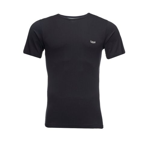 Polera Hombre Challenge Seamless T-Shirt Grafito Lippi-0