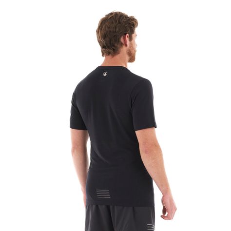 Polera Hombre Challenge Seamless T-Shirt Grafito Lippi-4