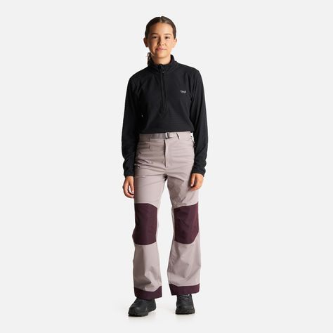 Pantalon Teen Girl Sierra Nevada B-Dry Light Pants Malva/Burdeo Lippi-5