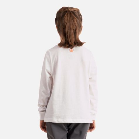 Polera Niña Logo Lippi Long Sleeve T-Shirt Blanco Lippi-3