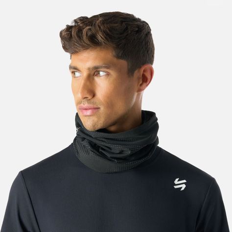 Headex Luminous Run Neck Gaiter Negro Vulcano-1