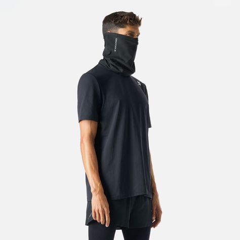 Headex Luminous Run Neck Gaiter Negro Vulcano-2