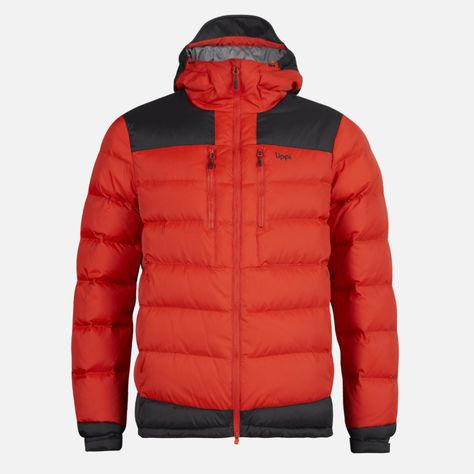 Chaqueta Hombre Annapurna Down Hoody Jacket Rojo Tomate Lippi I23-0
