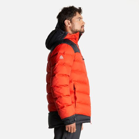 Chaqueta Hombre Annapurna Down Hoody Jacket Rojo Tomate Lippi I23-3