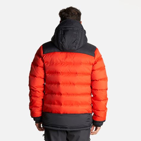 Chaqueta Hombre Annapurna Down Hoody Jacket Rojo Tomate Lippi I23-4