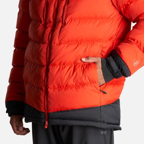Chaqueta Hombre Annapurna Down Hoody Jacket Rojo Tomate Lippi I23-7