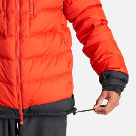 Chaqueta Hombre Annapurna Down Hoody Jacket Rojo Tomate Lippi I23-9