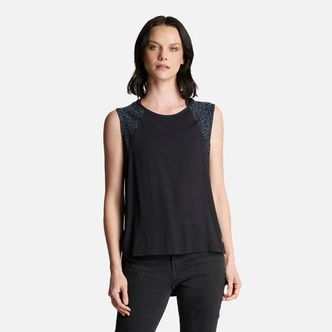 Polera Mujer Sunset T-Shirt Negro Lippi-1