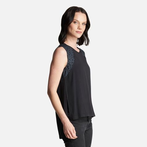 Polera Mujer Sunset T-Shirt Negro Lippi-2