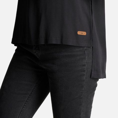 Polera Mujer Sunset T-Shirt Negro Lippi-5