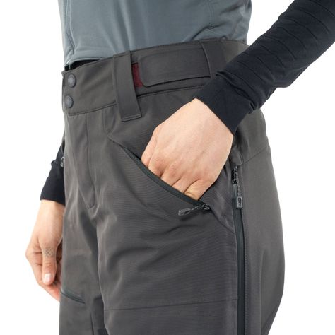Pantalon Mujer Snow Raptor B-Dry Pants Negro Lippi-5