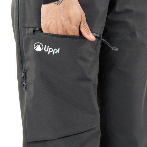 Pantalon Mujer Snow Raptor B-Dry Pants Negro Lippi-6
