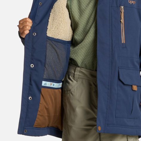 Chaqueta Niño Roble B-Dry Hoody Azul Marino Lippi I25-5