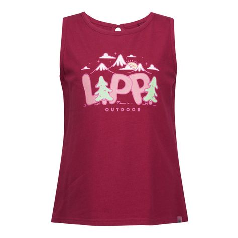 Polera Niña Scout UV-Stop T-Shirt Frambuesa Lippi-0