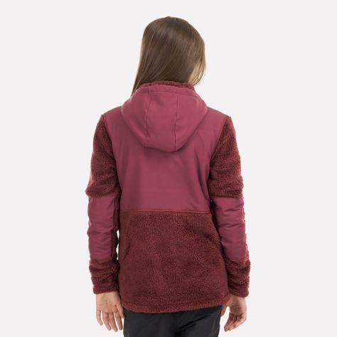 Chaqueta Teen Girl Bear Shaggy-Pro Hoody Jacket Burdeo Lippi I22-2
