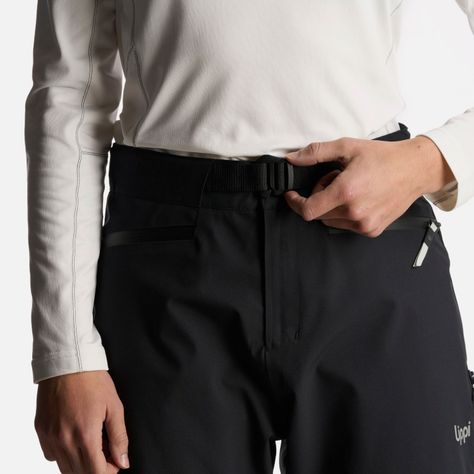 Pantalon Mujer Sierra Nevada B-Dry Light Pants Negro Lippi I24-5