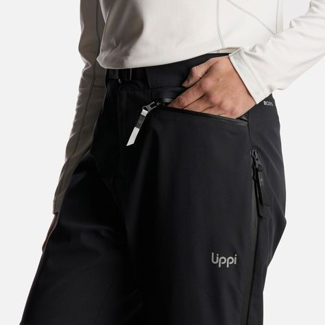 Pantalon Mujer Sierra Nevada B-Dry Light Pants Negro Lippi I24-6