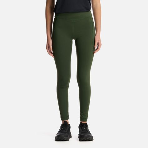 Calza Teen Girl In-Action Sport Leggings Verde Militar Lippi-0