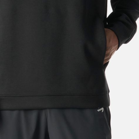 Polerón Hombre Tempo Active Sweatshirt Hoody Negro Vulcano-5