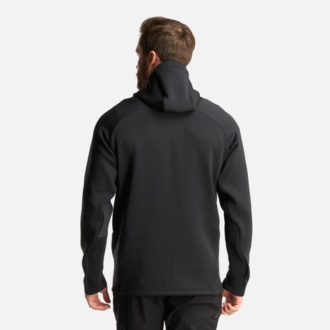Chaqueta Hombre ColdMove WindBreaker SteamPro Hoody Jacket Negro Lippi I24-4