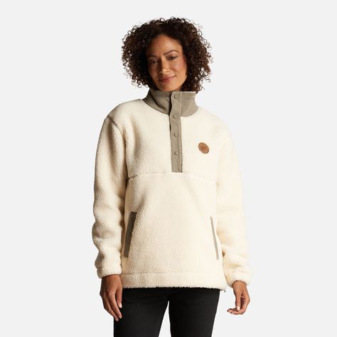 Poleron Mujer Chi-Porrito Beige Haka Honu I23-1