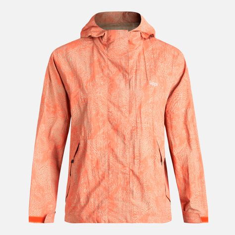 Chaqueta Mujer  CityMe WindBreaker Hoody Jacket Print Salmon Lippi-0