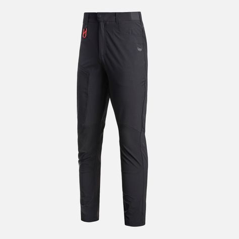 Pantalon Hombre Lennox Q-Dry Slim Fit Pants Negro Lippi V24-0