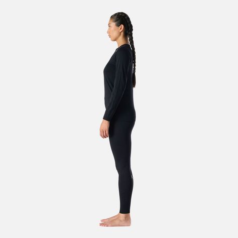 Primera Capa Mujer Built To Move Warm Shield Negro Vulcano-2