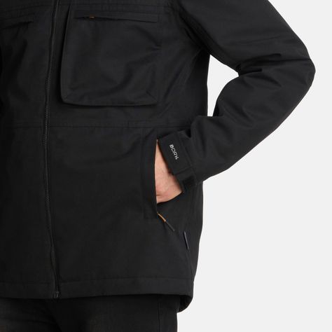 Chaqueta Hombre Citizen Warm B-Dry Hoody Negro Lippi I25-5